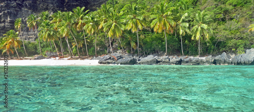 Photos Panoramique de la célèbre playa fronton de république dominicaine