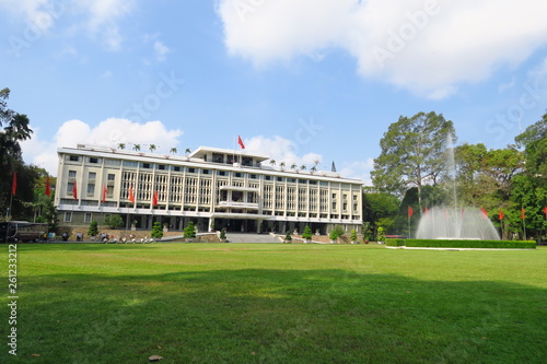 Palais de la réunification. Viet Nam. Saigon