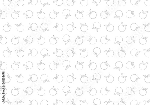 Apple Pattern Background