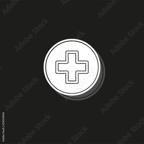 vector healthcare plus sign - medical cross symbol