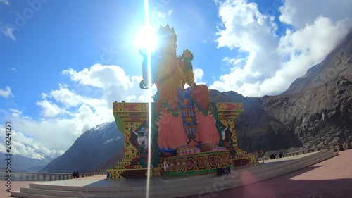 Diskit Monastery in Nubra valley
