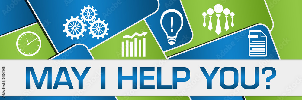 May I Help You Green Blue Rounded Squares Texture Symbols May I Help You Green Blue Rounded Squares Texture Symbols