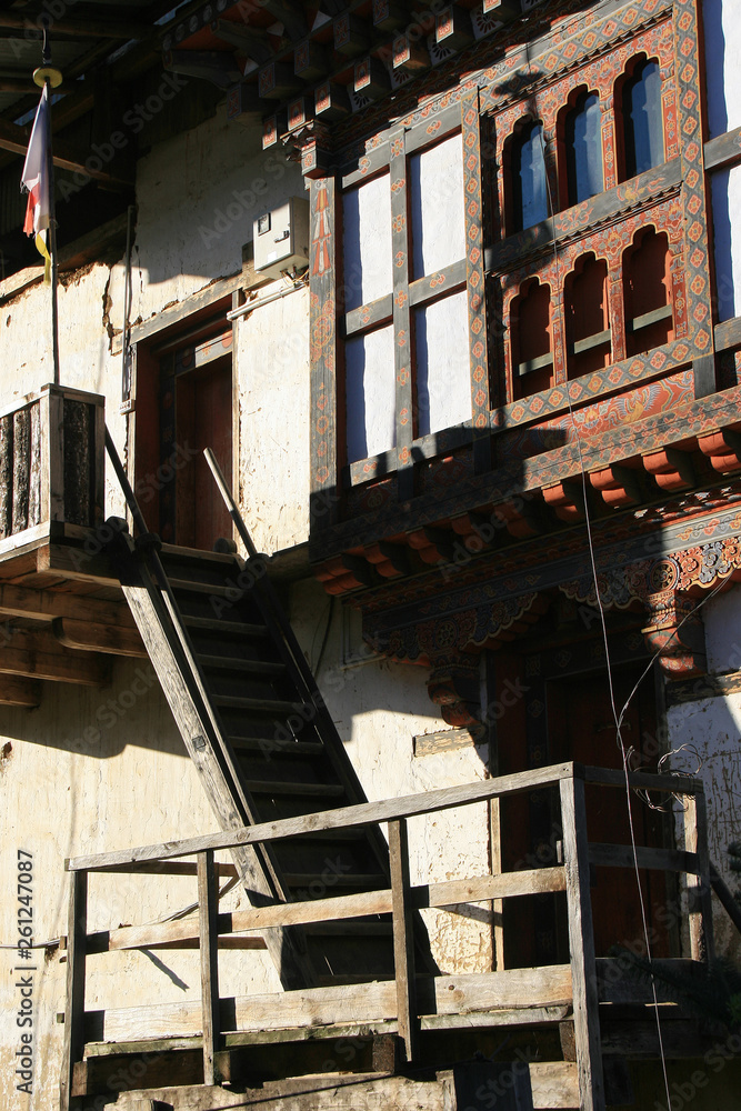 House in Gangtey (Bhutan)
