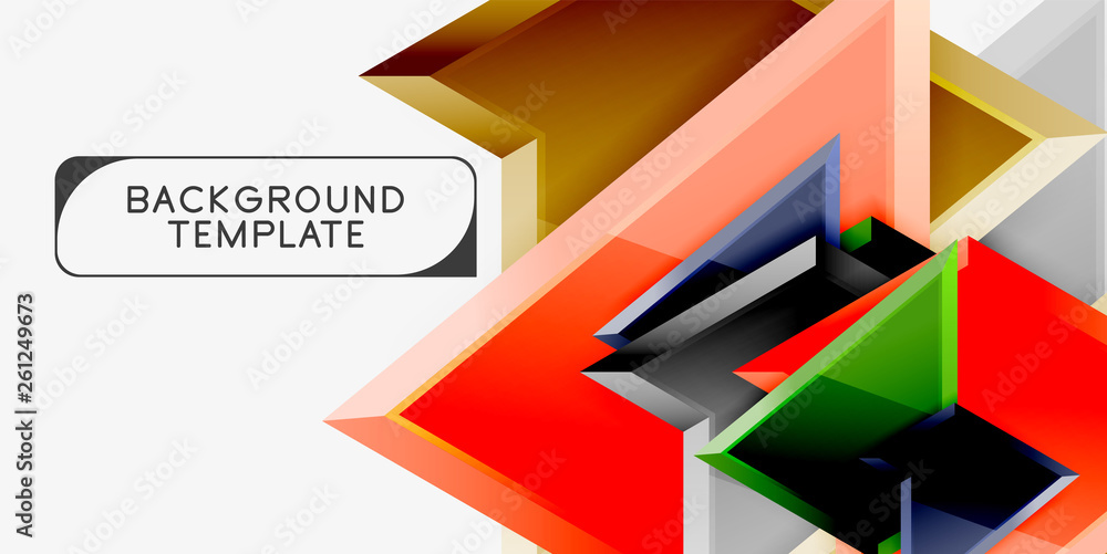 Geometric minimal design background