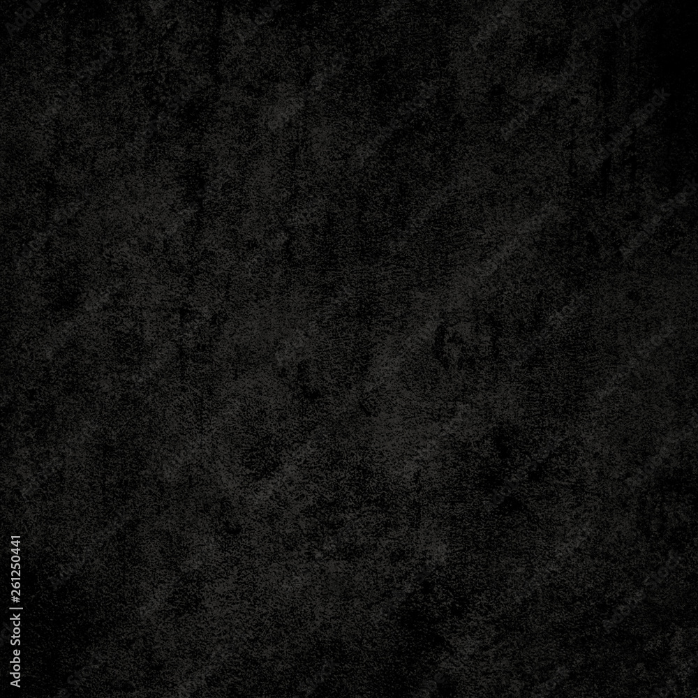 Fototapeta premium Old black background grunge texture dark wallpaper blackboard