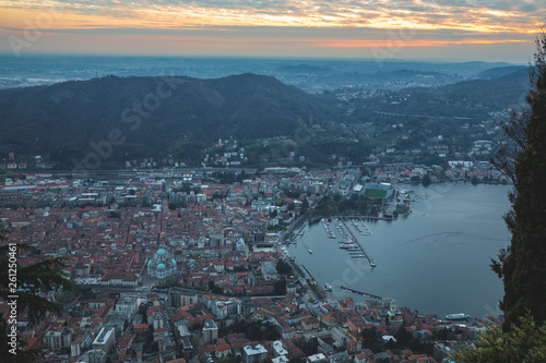 City of Como seen from above © tiziano