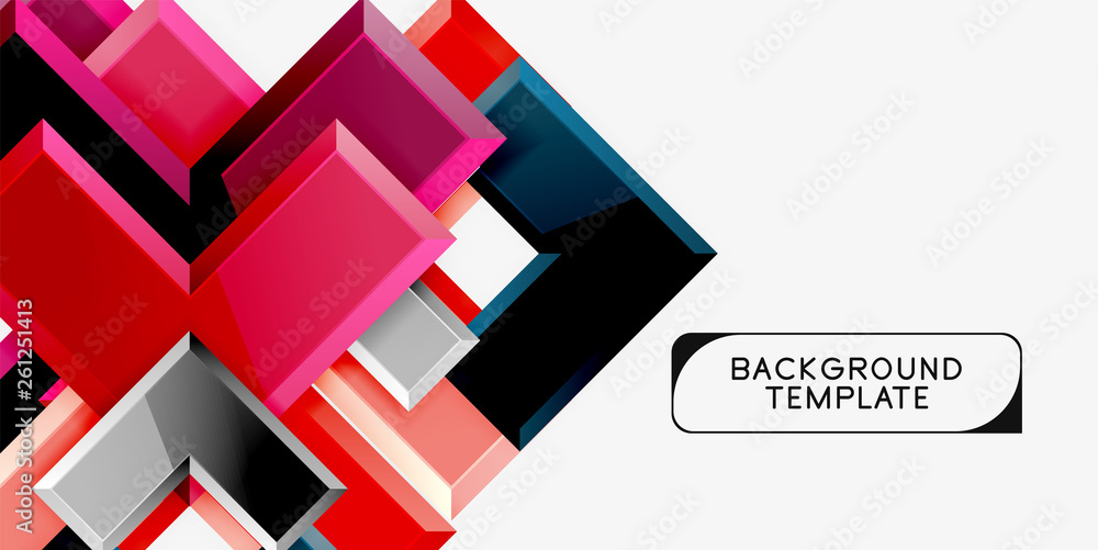Abstract arrows composition background Abstract arrows composition background