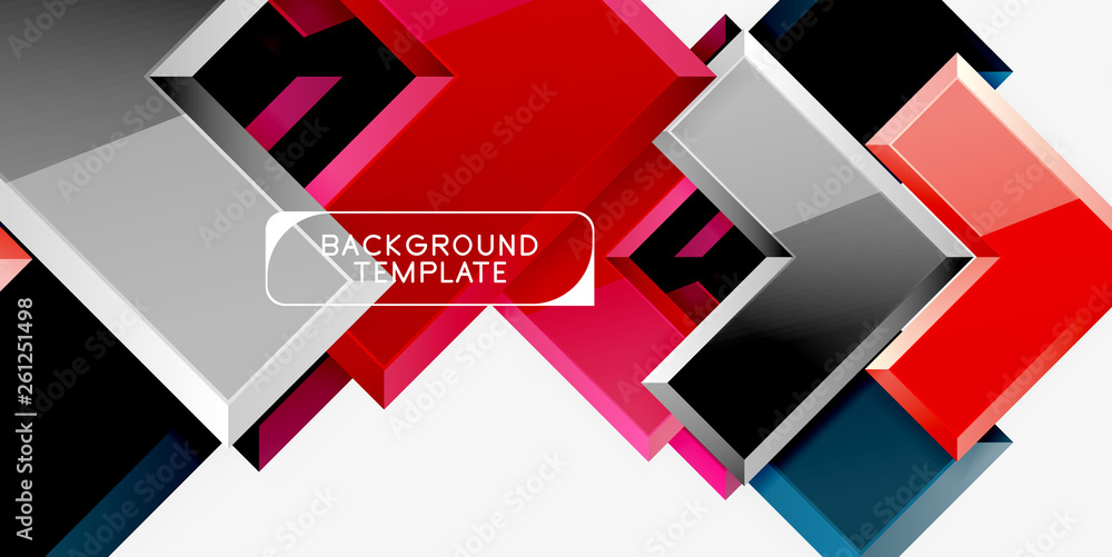 Abstract arrows composition background Abstract arrows composition background