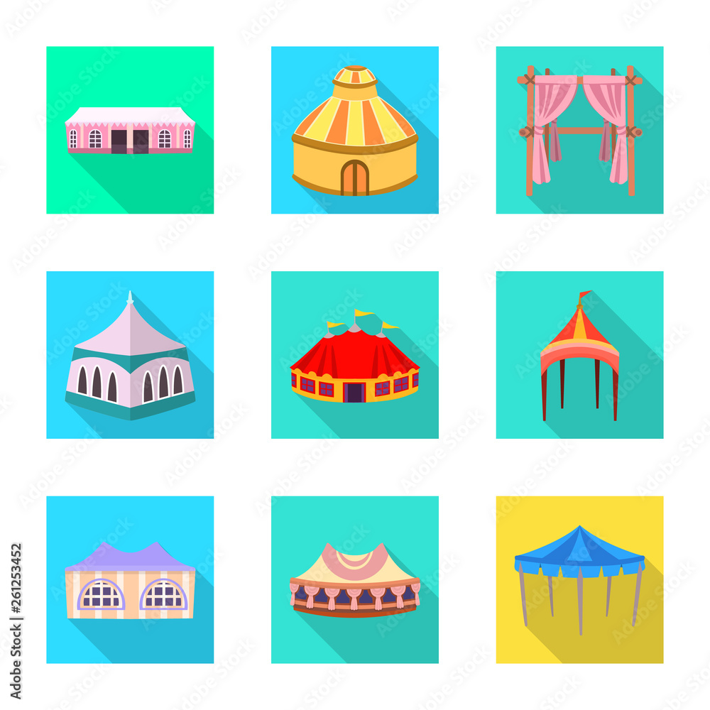 Vector design of awning and shelter icon. Collection of awning and canopy vector icon for stock. Vector design of awning and shelter icon. Collection of awning and canopy vector icon for stock.