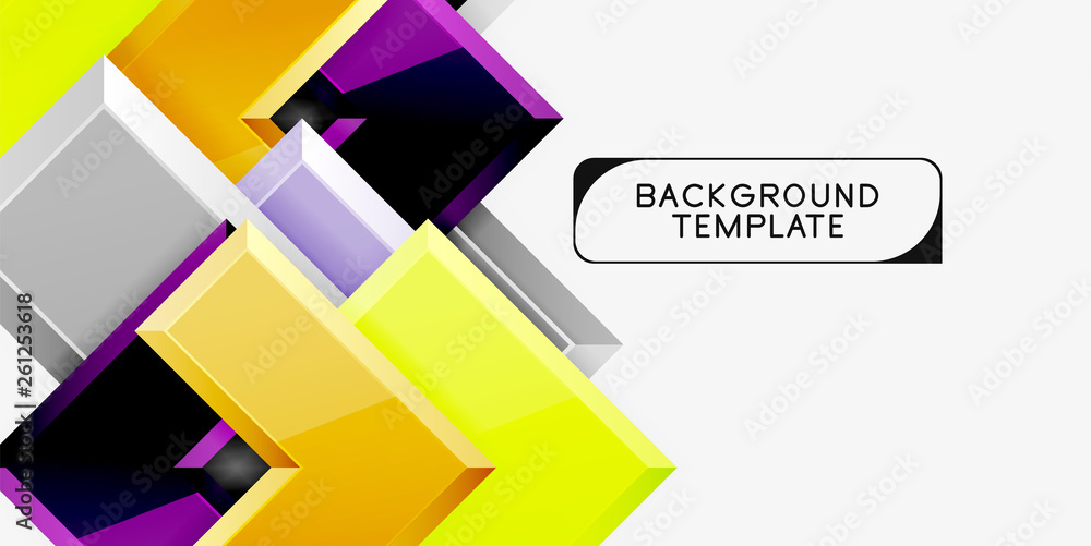 Glossy modern geometric background, abstract arrows composition Glossy modern geometric background, abstract arrows composition
