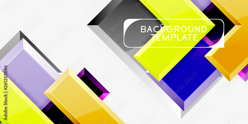 Glossy modern geometric background, abstract arrows composition Glossy modern geometric background, abstract arrows composition