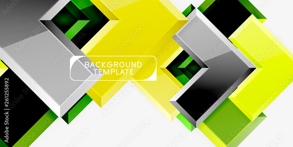 Glossy modern geometric background, abstract arrows composition Glossy modern geometric background, abstract arrows composition