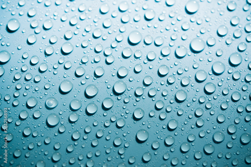Condensation. Water drops - Aqua glance Condensation. Water drops - Aqua glance