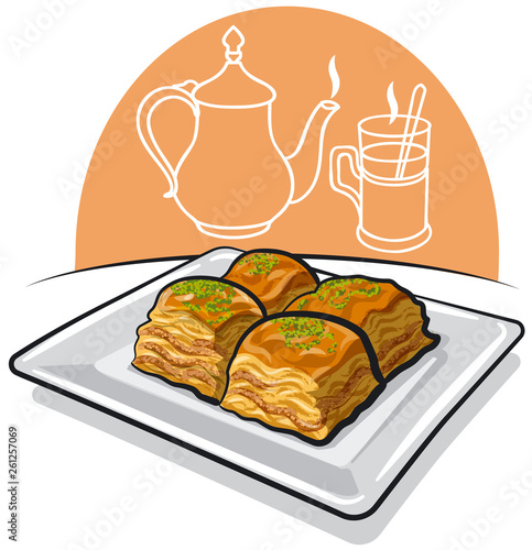 baklava eastern food