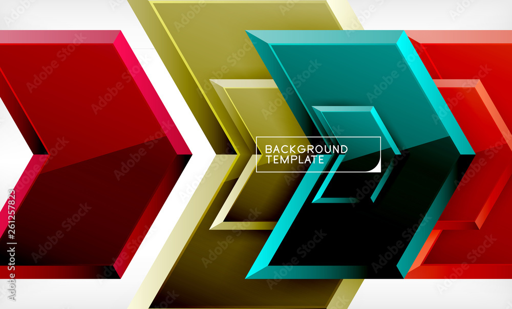 Techno arrow background, template design Techno arrow background, template design