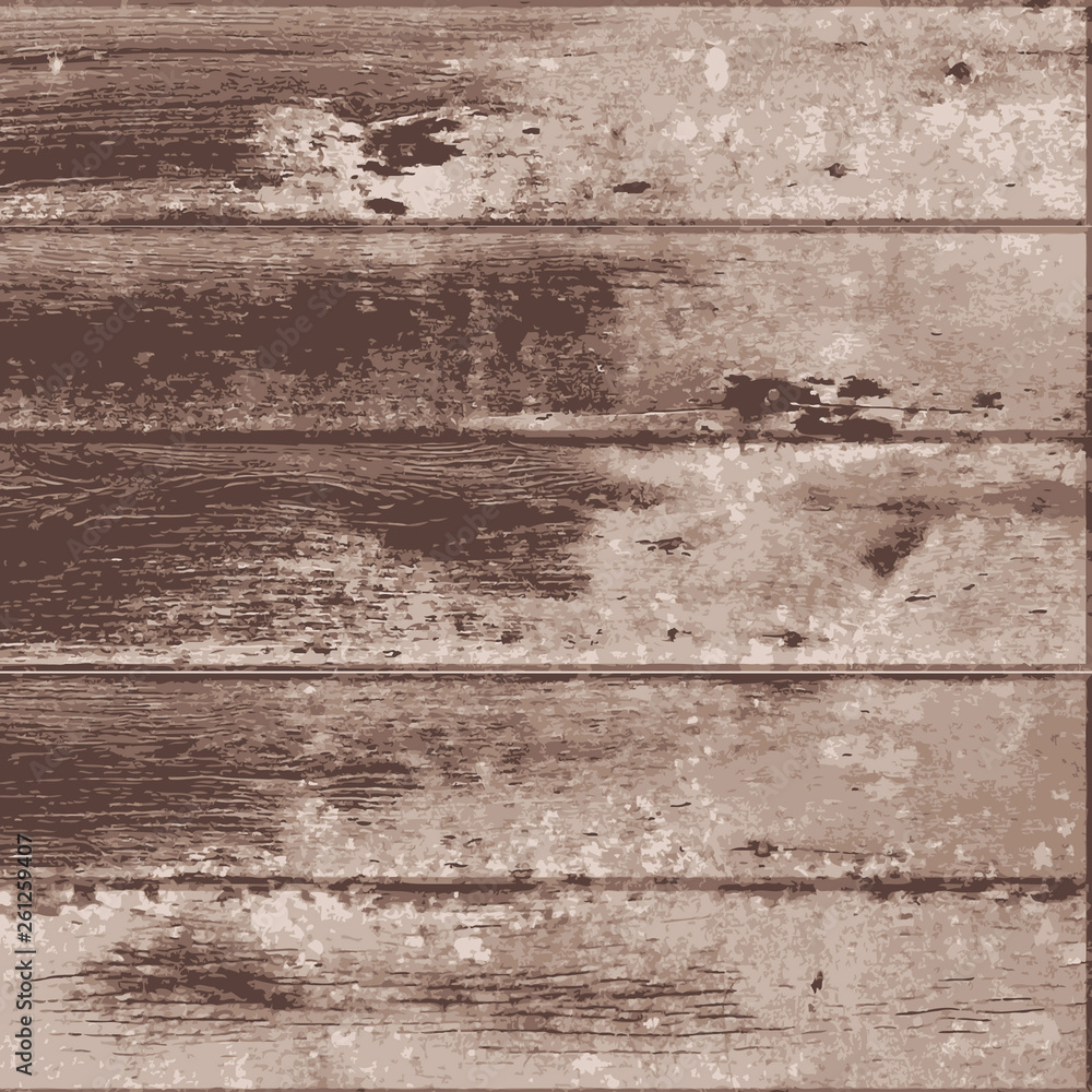 Obraz premium Vector wood plank background