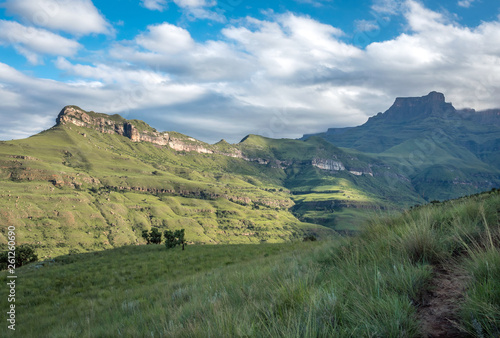 Die Drakensberge in Südafrika und Lesotho