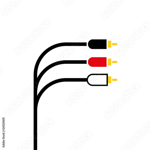 Cinch Kabel Leitung Stecker