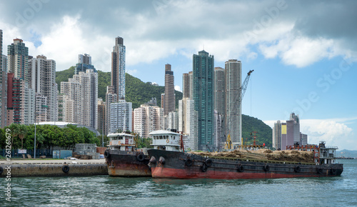 Photography Hong Kong City Skyline at Instagram Pier