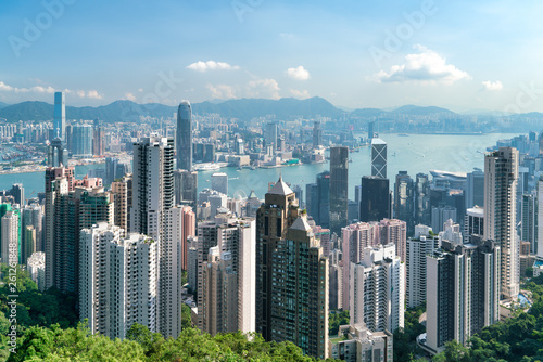 Hong Kong Skyline from Victoria Peak © Stefan