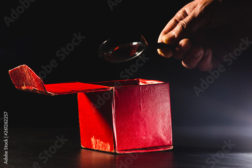 Konstfotografi Pandora's box.