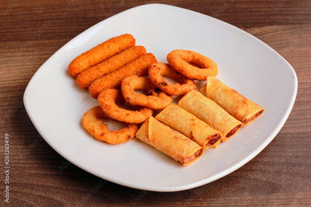 Rollitos vietnamitas Rollitos vietnamitas