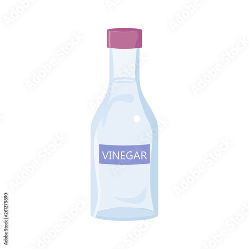 White Vinegar Bottle