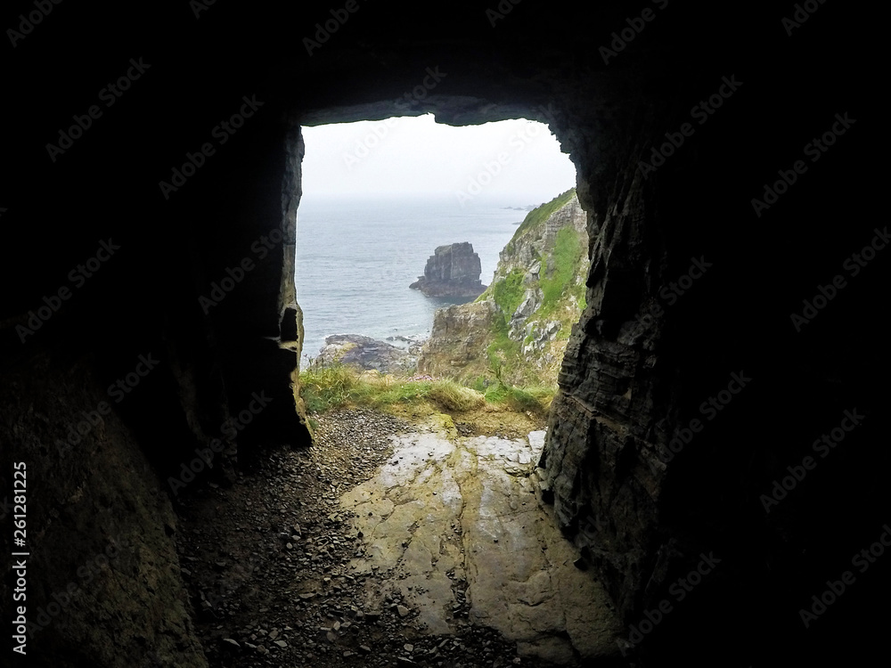 The window in the rock, Isle of Sark, Channel Islands
