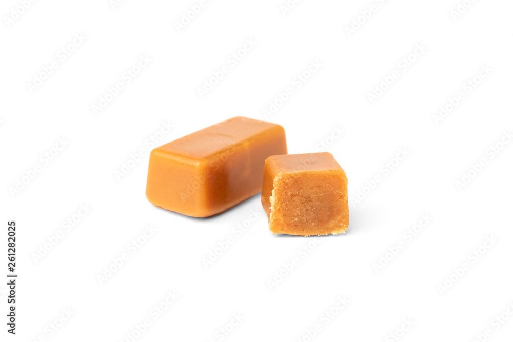 Milk sweets isolated on white background. Milk sweets isolated on white background.