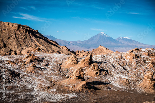 Volcano, Moon Valley, Atacama, Chile