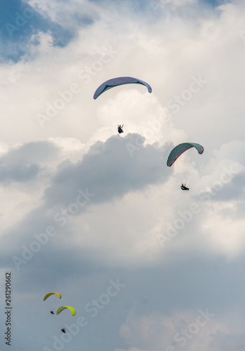 Hang gliders,Burgas,Bulgaria.