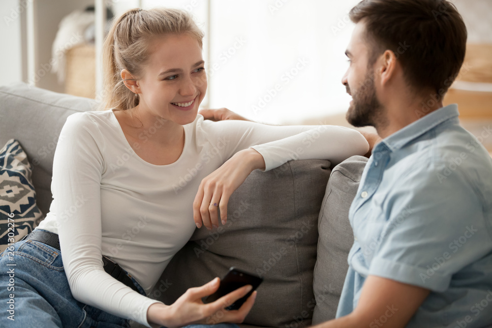 Young couple in love or friends spending free time together Young couple in love or friends spending free time together