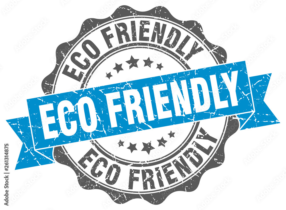 Obraz premium eco friendly stamp. sign. seal