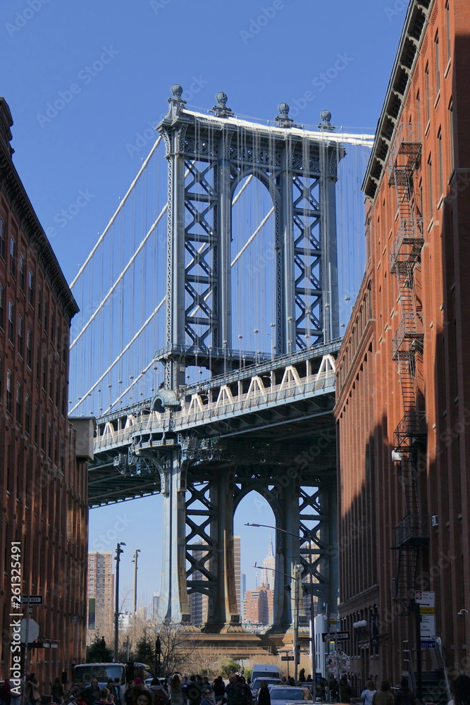 Fototapeta premium Brooklyn Bridge w Nowym Jorku