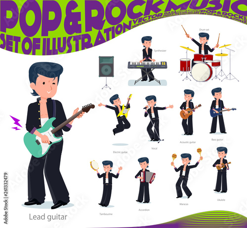 flat type Bad student boy_pop music