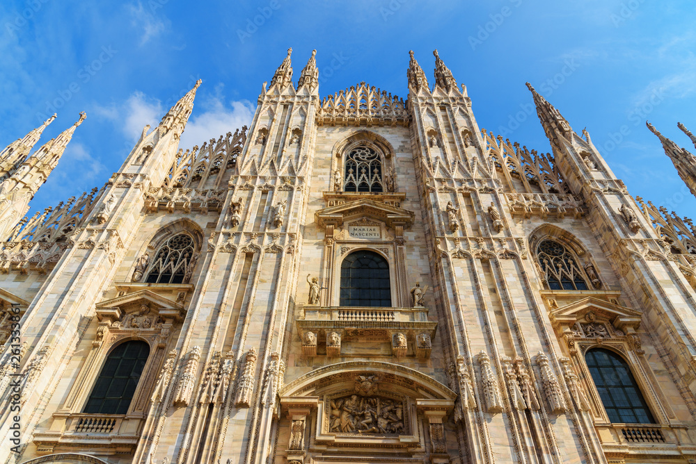 Cathedral Or Duomo Di Milano. Milan. Italy