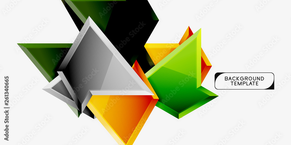 Bright colorful triangular poly 3d composition,abstract geometric background, minimal design, polygonal futuristic poster Bright colorful triangular poly 3d composition,abstract geometric background, minimal design, polygonal futuristic poster