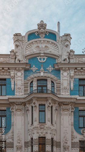 Art Nouveau architecture, Riga, Jungendstil, Alberta Iela 