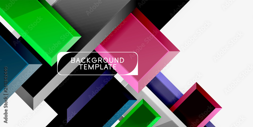 Glossy arrows geometric background Glossy arrows geometric background