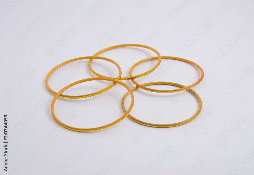 bangles isolated on white background bangles isolated on white background
