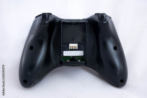 video game controller isolated on white background