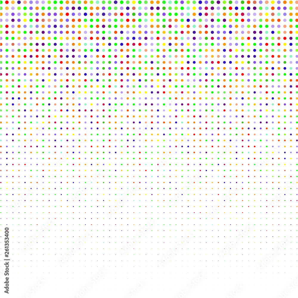 Multicolored circles on a white background Multicolored circles on a white background