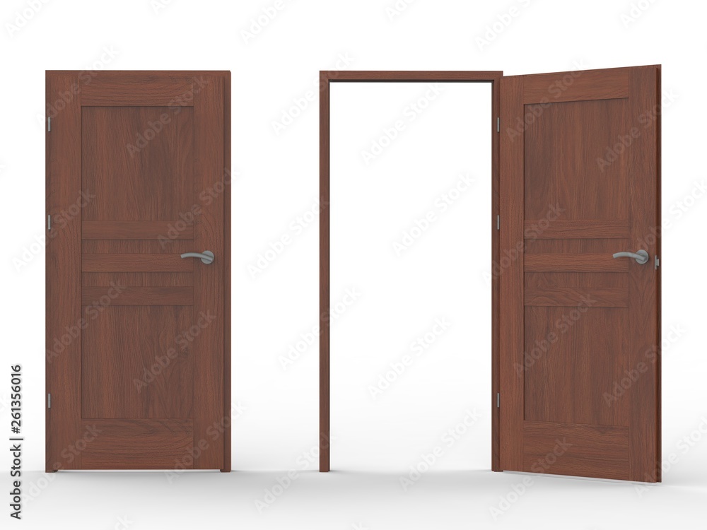 Door isolated Door isolated