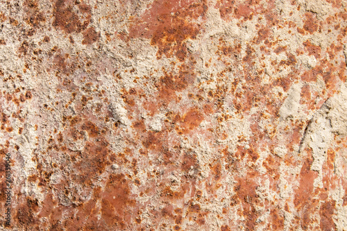 Rusty texture background, abstract surface of a rusty iron wall.