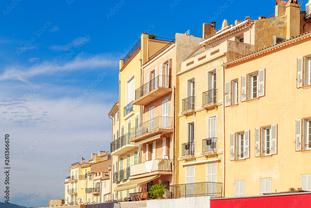 View of Saint Tropez, France