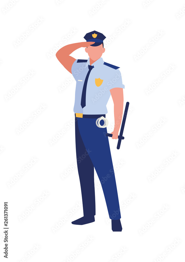 police officer law character