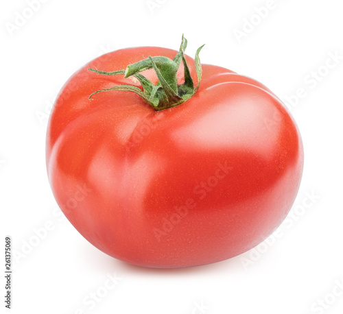 Tomato isolated on white background