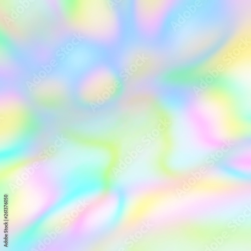 Abstract holographic iridescent composition. Background for banner, headline, presentation, corporate identity, flyer, poster, cover backdrop, wallpaper. Vector EPS10 not trace, include mesh gradient