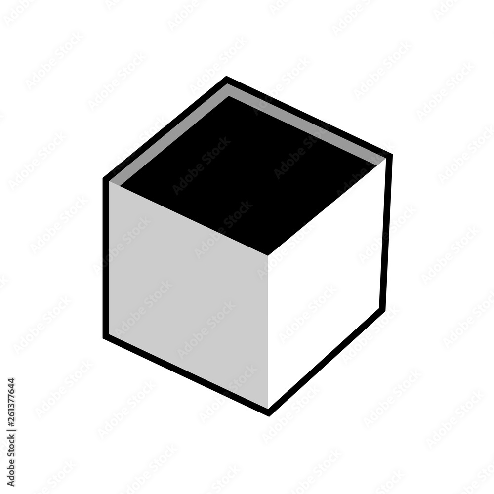 cube box illustration cube box illustration