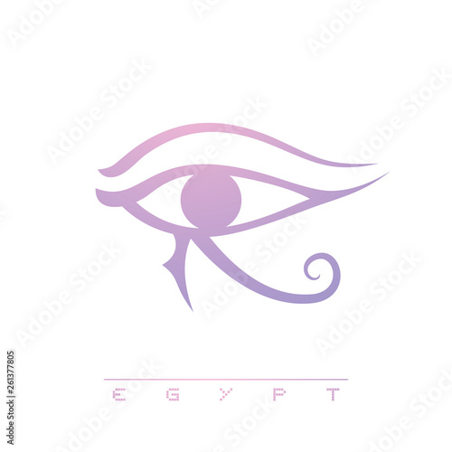 Egypt eye illustration